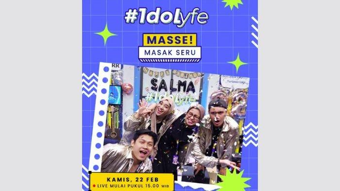 IdoLyfe hari ini tema Masak Seru bersama Rony, Nabila, Salma, Paul, akses live streaming RCTI untuk menyaksikannya.