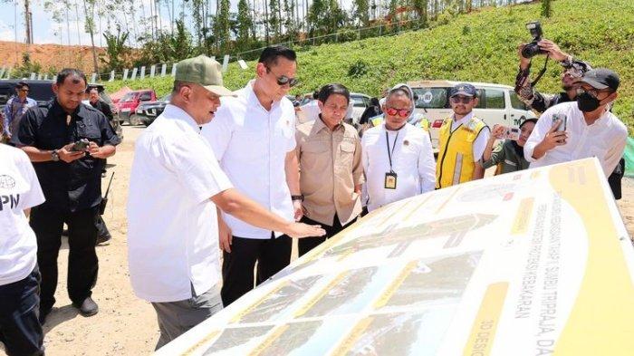 AHY KE IKN - Menteri ATR/Kepala BPN Agus Harimurti Yudhoyono (AHY) berkunjung ke IKN Nusantara, Rabu (28/2/2024). Tahun lalu sempat layangkan kritik, kini AHY yang telah menjadi Menteri ATR/BPN mengaku siap ikuti Jokowi tinggal di IKN Nusantara.