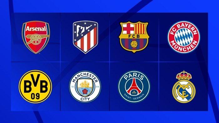 UEL. Hasil drawing Liga Champions babak perempat final.