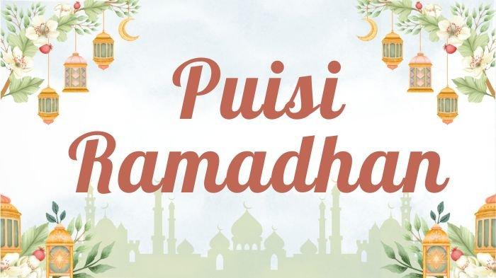 Ilustrasi. Inilah contoh puisi Ramadhan 2024 yang sedih dan penuh inspirasi yang bisa ditulis di medsos.