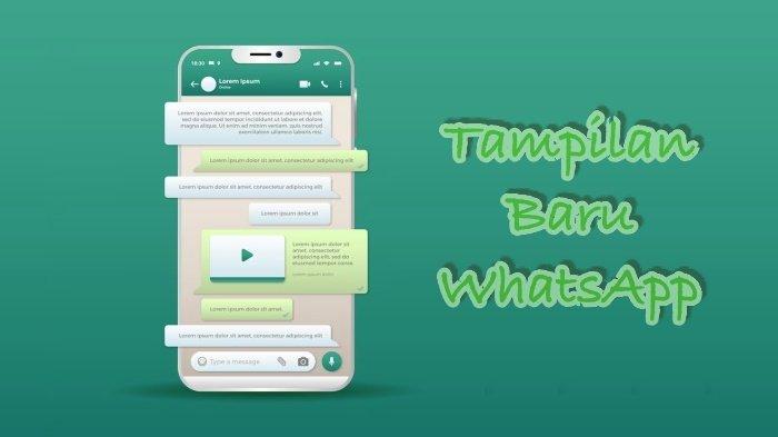 TAMPILAN BARU WHATSAPP - Penjelasan tampilan baru WhatsApp, alasan menu chat pindah ke bawah. Adakah opsi kembali ke versi lama?