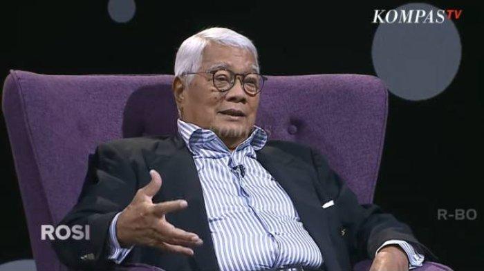 MAKAN SIANG GRATIS VS IKN NUSANTARA - Mantan Gubernur Bank Indonesia 1993-1998, Prof. Soedrajad Djiwandono, memberikan pandangannya terkait sejumlah program seperti makan siang gratis dan IKN.