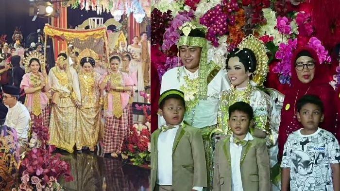 PERNIKAHAN PUTRI ISNARI - Kumpulan momen cantik Putri Isnari D'Academy ketika bernyanyi saat resepsi pernikahannya di BSCC Dome, Balikpapan pada Sabtu, 20 April 2024.