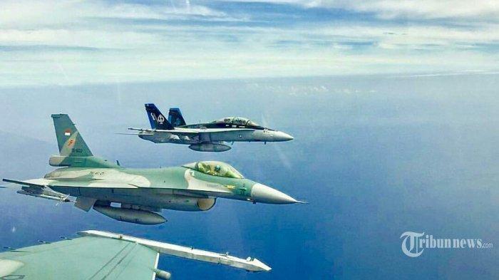 PESAWAT TEMPUR TNI - Pangkalan TNI Angkatan Udara (AU), khususnya Lanud Dhomber Balikpapan, tengah melakukan sejumlah persiapan untuk menyambut HUT ke-79 Kemerdekaan RI di Ibu Kota Nusantara atau IKN Nusantara.
