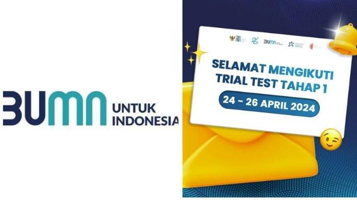 Logo BUMN. Inilah penjelasan wajib atau tidaknya ikut trial test bagi peserta Rekrutmen Bersama BUMN 2024 dan apa konsekuensi jika tidak ikut, berpengaruhkah pada nilai?