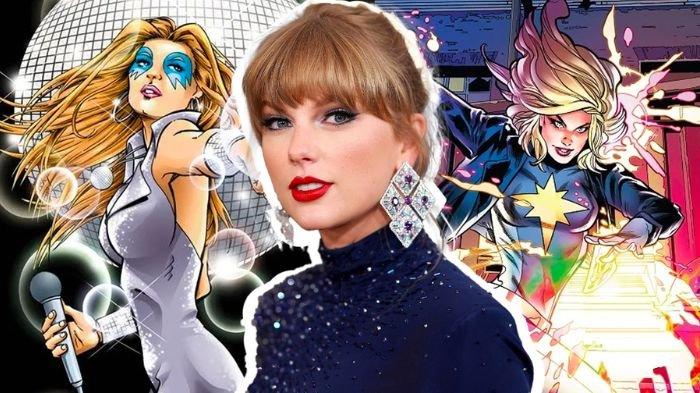 TAYLOR SWIFT DEADPOOL - TAYLOR SWIFT DEADPOOL - Apa saja yang menjadi penyebab Taylor Swift dirumorkan menjadi karakter Dazzler? Taylor Swift pernah kumpul bareng mereka bersama sutradara Shawn Levy.