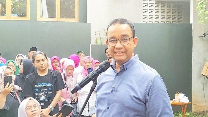Anies Baswedan saat ditemui di rumahnya kawasan Lebak Bulus, Jakarta Selatan, Selasa (7/5/2024).