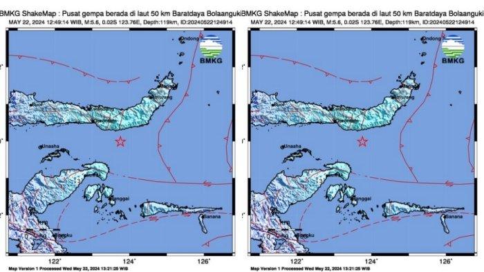 GEMPA BOLTIM - nfo Badan Meteorologi Klimatologi dan Geofisika ( BMKG ), baru saja gempa magnitudo 4.4 guncang wilayah Tutuyan, Bolaang Mangondow Timur, Sulawesi Utara, Minggu (9/3/2025) dini hari.