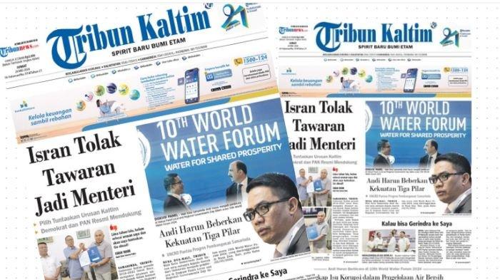 Pilih maju Pilgub Kaltim 2024, Isran tolak tawaran masuk Kabinet Prabowo-Gibran, Demokrat dan PAN resmi mendukung.