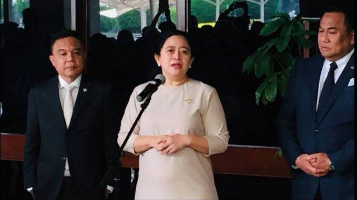 PUAN SINGGUNG IKN - Ketua DPP PDIP, Puan Maharani di gedung DPR, Jakarta, Selasa (21/11/2023) lalu. Pidato di penutupan Rakernas PDIP, Puan Maharani menyentil Pemerintah soal proyek IKN di Kaltim dari anggaran hingga sengketa tanah.