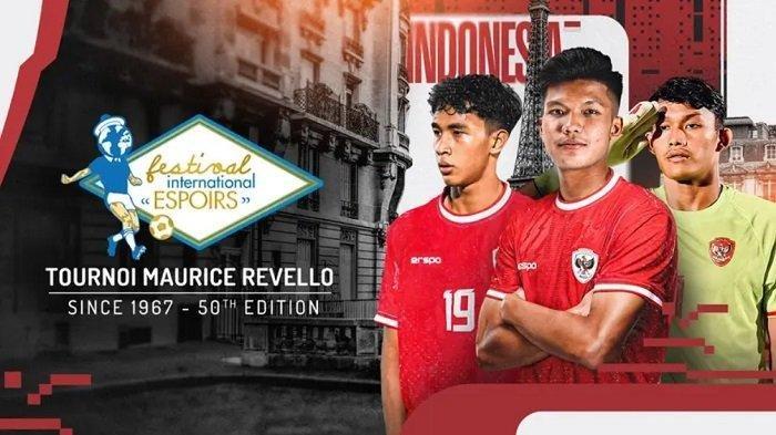 HASIL TIMNAS - Timnas Indonesia U20 vs Ukraina U23 di Turnamen Toulon Cup 2024, tayang di Indosiar malam ini pukul 23.00 WIB.