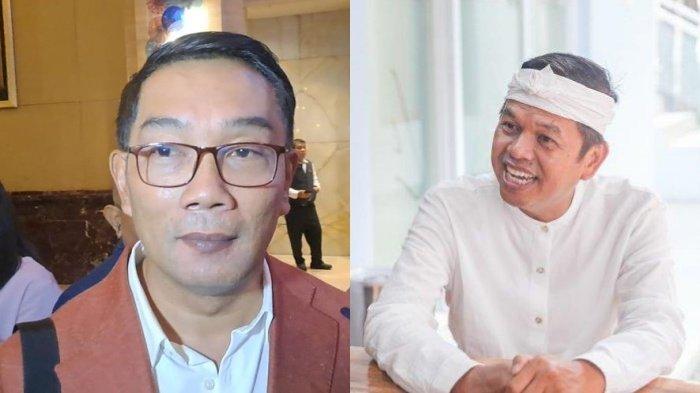PILKADA JABAR 2024 - Ridwan Kamil dan Dedi Mulyadi. Survei Pilkada Jabar 2024.