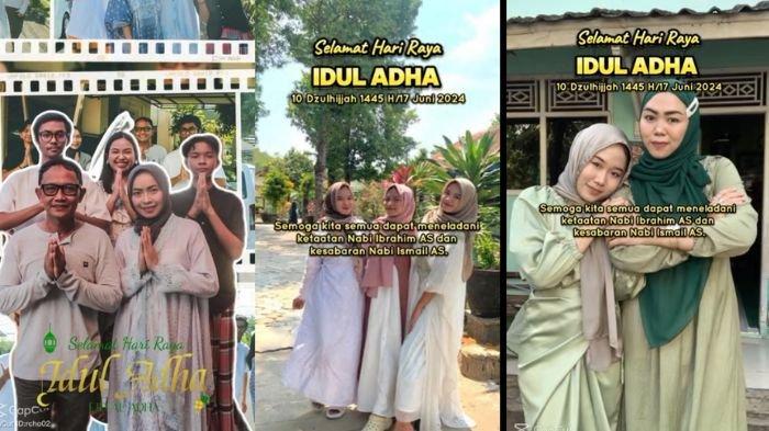 Template CapCut Idul Adha 2024, bisa digunakan untuk Hari Raya Kurban dalam bentuk twibbon video gratis.
