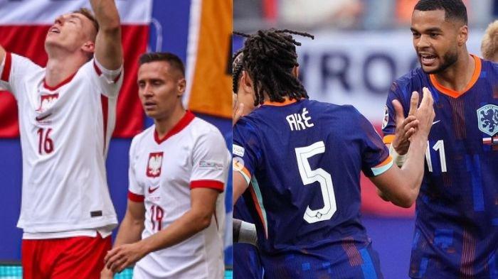 Polandia vs Belanda Euro 2024, hasil skor akhir The Oranye comeback 1-2.
