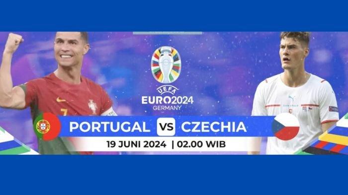 EURO 2024 - Portugal vs Ceko live di RCTI dan live streaming Vision Plus, akses link nontonnya dan cek prediksi siapa menang.