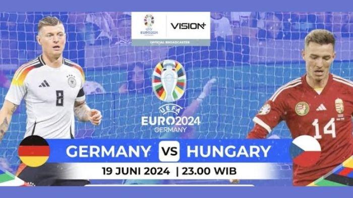 Jerman vs Hungaria malam ini di laga kedua fase Grup A Euro 2024, cek prediksi siapa menang.