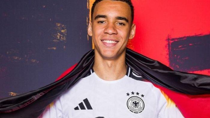 Jamal Musiala, pemain Timnas Jerman yang sudah cetak 2 gol, masuk top skor Euro 2024.