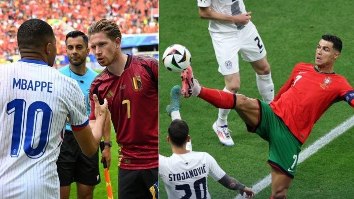 HASIL 16 BESAR EURO 2024 - Prancis dan Portugal lolos, keduanya akan bertemu di perempat final.
