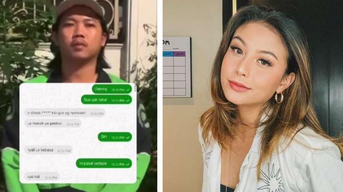 Driver ojek online ancam Awkarin viral di medsos, ini awal mulanya.