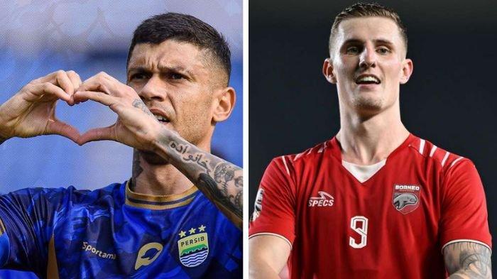 PIALA PRESIDEN 2024 - Pemain Persib Bandung dan Borneo FC Samarinda. Berikut hasil Piala Presiden 2024 di laga perdana Grup A hari ini, Persib dan Borneo menang.