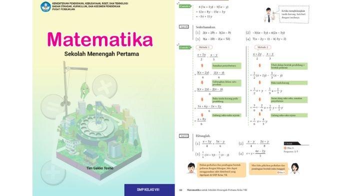 Soal Matematika kelas 8 halaman 10, berikut kunci jawabannya