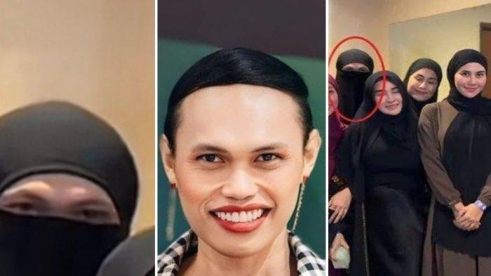 Wanda Hara, laki-laki transgender diduga memakai cadar dan bergabung dengan jamaah perempuan saat menghadiri kajian Ustaz Hanan Attaki.