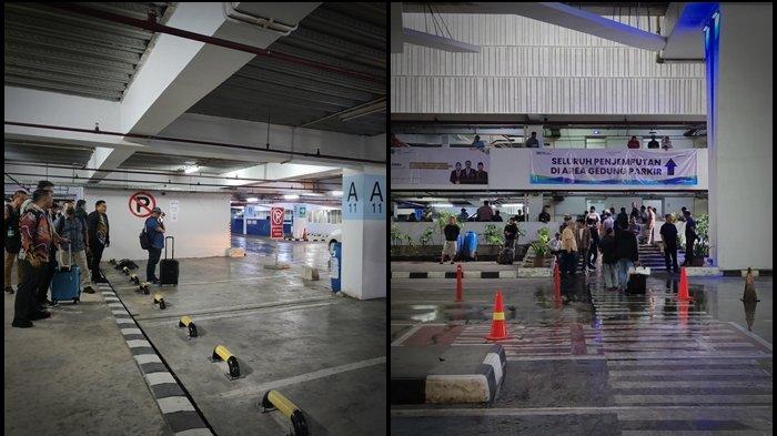 Area penjemputan bandara SAMS Sepinggan