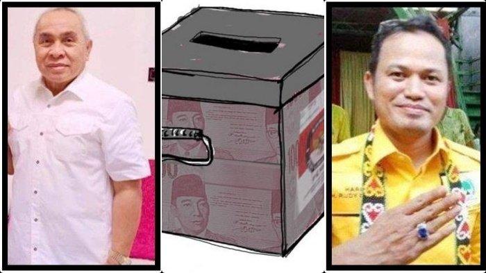 PILKADA KALTIM 2024 - Peluang Isran Noor maju di Pilkada Kaltim 2024 dan kans Rudy Mas'ud melawan kotak kosong.