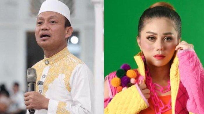 Ustaz Dasad Latief (kiri) dan Fenny Frans (kanan). Viral ceramah Ustaz Dasad Latief bikin bos skincare Makassar tersinggung.