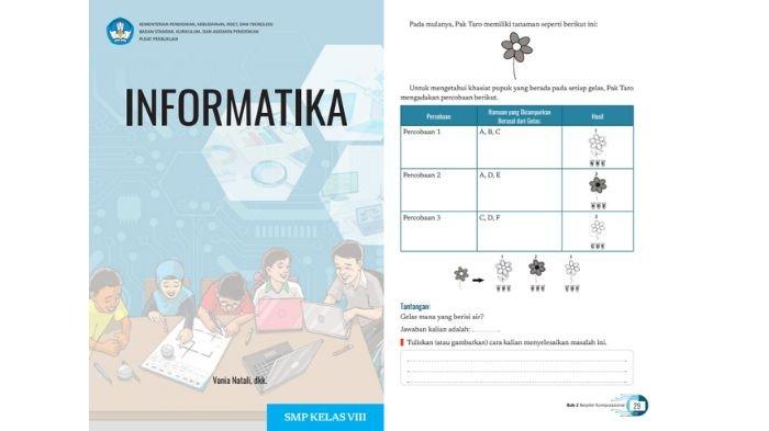 Soal Informatika kelas 8 halaman 29 Kurikulum Merdeka, berikut referensi kunci jawabannya.