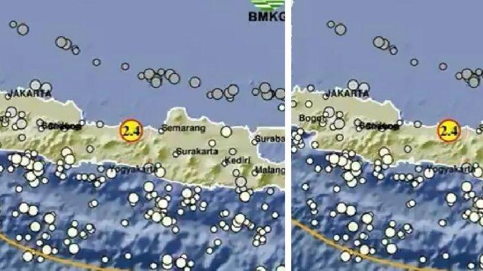 GEMPA TERKINI - Gempa 2 menit lalu di Batang Jawa Tengah magnitudo 2.4, cek info BMKG.