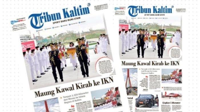 Head Line Tribun Kaltim 11 Agustus 2024.