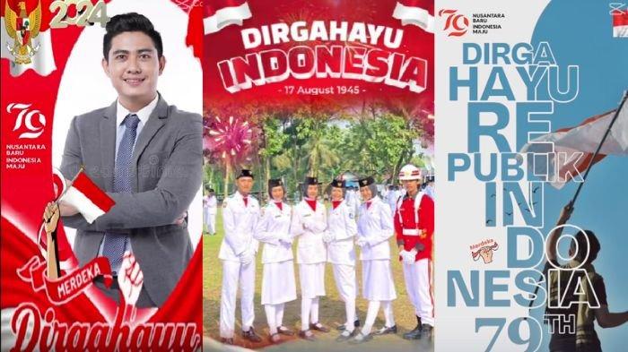 TWIBBON CAPCUT 17 AGUSTUS - Pakai template gratis, ucapkan HUT ke-79 RI tinggal pasang foto.