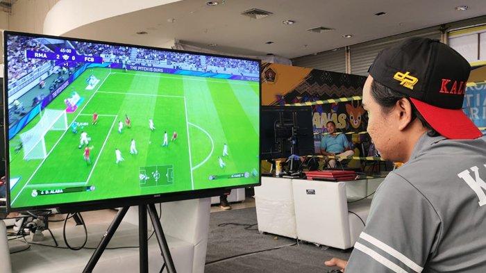 Sapri Maulana atlet Kaltim cabor eSports nomor Pro Evolution Soccer (PES) di Porwanas 2024 Kalsel.