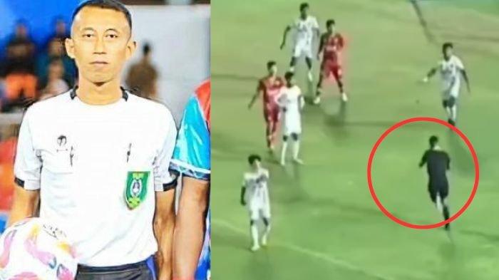 Viral wasit di laga Aceh vs Sulteng PON 2024, sosok Eko Agus Sugiharto bisa disanksi seumur hidup.