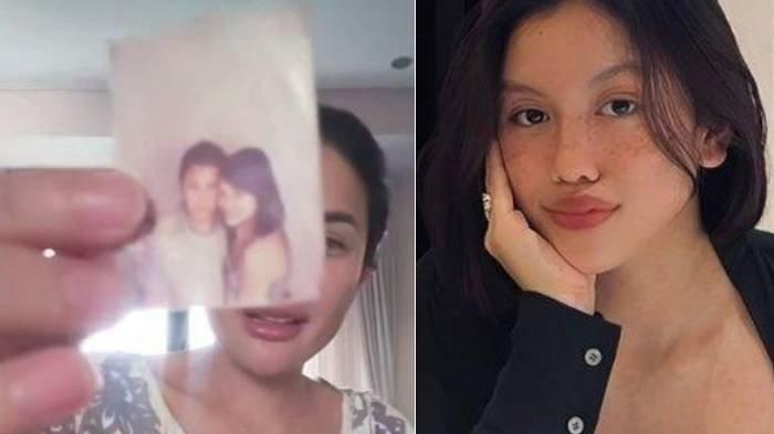 Nikita Mirzani pamer foto jadul mantan suami pertamanya, diduga adalah ayah Lolly.