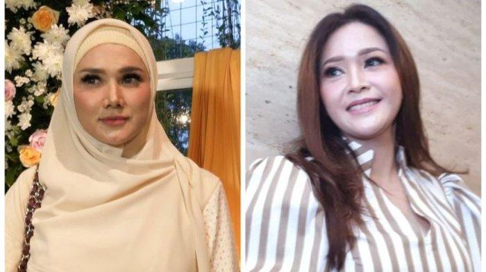 Sosok Mulan Jameela dan Maia Estianty.