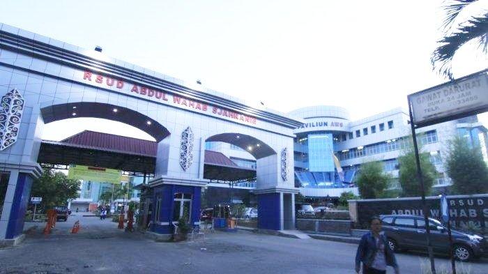 Gerbang RSUD AWS Samarinda, Kalimantan Timur.