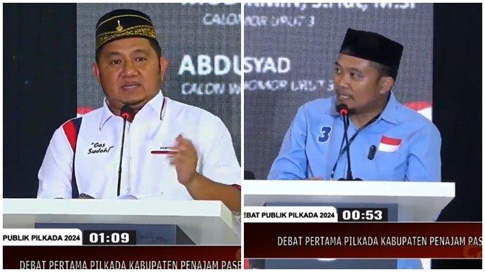 Ada perbedaan pendapat antara calon bupati nomor urut 03, Desmon Desmon Hariman Sormin dan 01 Mudyat Noor soal penurunan angka stunting.