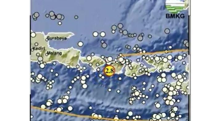 GEMPA TERKINI - Gempa guncang Lombok Barat NTB magnitudo 2.8, cek info BMKG selengkapnya