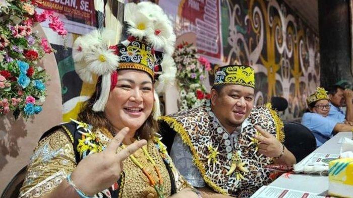 Pasangan calon bupati dan calon wakil bupati Mahakam Ulu, Novita Bulan dan Artya Fathra Marthin dalam kontestasi Pilkada Mahulu 2024.
