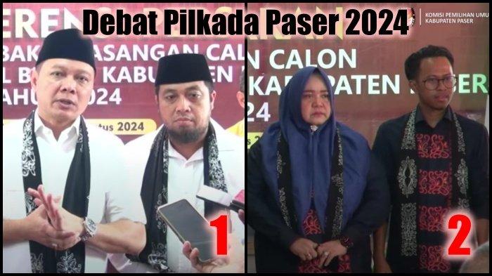 PILKADA PASER 2024 - Dua paslon di Pilkada Paser 2024, Fahmi-Ikhwan dan Masitah-Depa. Jangan lewatkan debat perdana Pilkada Paser 2024 siang ini, Sabtu (9/11/2024). Dua paslon Fahmi-Ikhwan vs Masitah-Depa bahas ekonomi, ekologi, sosbud.