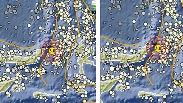 Gempa 2 menit lalu guncang Bitung Sulawesi Utara magnitudo 3.0, cek info BMKG