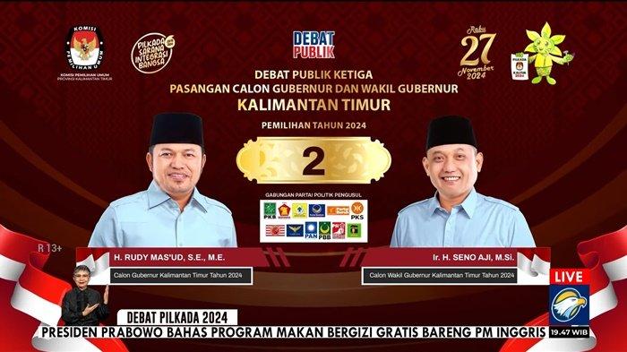 DEBAT PILKADA KALTIM 2024