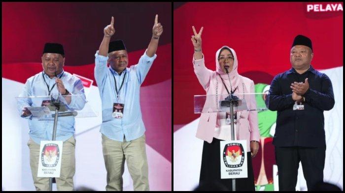HASIL PILKADA BERAU 2024 - Dua paslon di Pilkada Berau 2024, Madri Pani-Agus Wahyudi dan Sri Juniarsih-Gamalis. Terbaru hasil real count KPU Pilkada Berau 2024, Sri Juniarsih-Gamalis menang. Selisih suara Sri Juniarsih-Gamalis dan Madri Pani-Agus Wahyudi tipis. (Instagram kpukabupatenberau)
