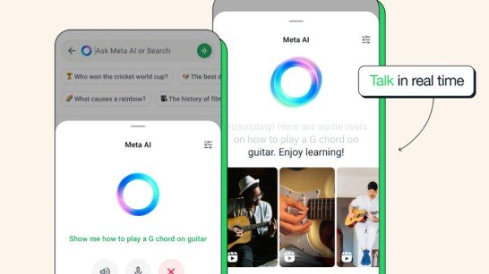 META AI WHATSAPP - Cara pakai Meta AI WhatsApp.