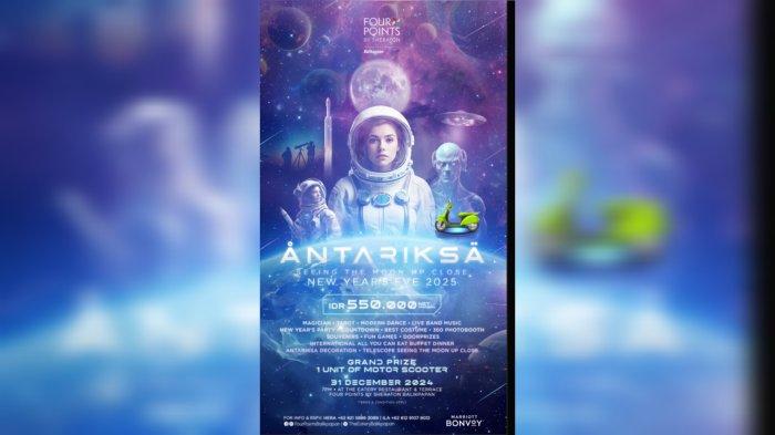 MARS Package acara akhir tahun persembahan dari Fourpoints Hotel Balikpapan