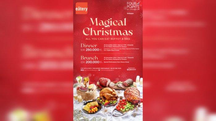 Melengkapi promosi musim liburan, Four Points by Sheraton Balikpapan pun menyiapkan promosi spesial untuk para tamu yang merayakan Natal.