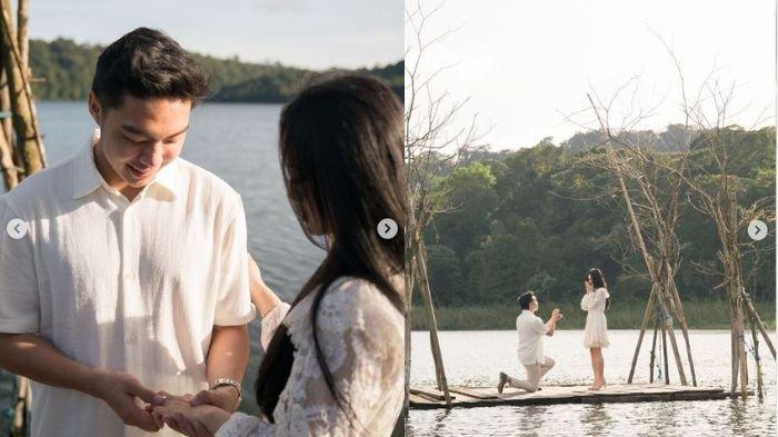 JESSICA JANE DILAMAR - Potret Jessica Jane dilamar kekasihnya Erwin Phang, diunggah di Instagram pribadinya @jessicajane99. Kini, Jessica Jane sudah resmi menikah dengan Erwin Phang (IG : @jessicajane99)