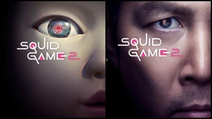 SQUID GAME 2 - Poster Squid Game 2. Alasan Squid Game 2 Netflix hanya 7 episode. Ending menegangkan hingga bocoran sutradara soal season 3